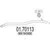 MTS 01.70113 Exhaust Pipe